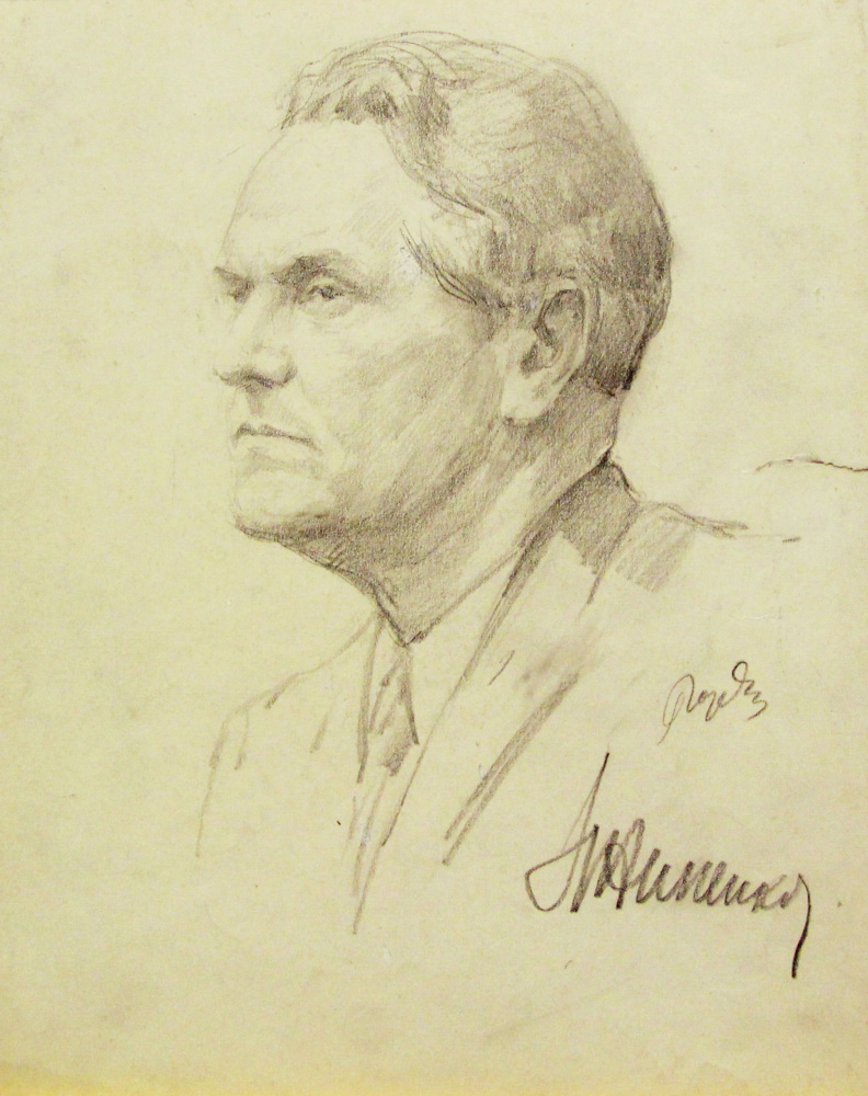 Gordon Meerovich Grigory (1909 - 1995). Actor Nikolai Annenkov