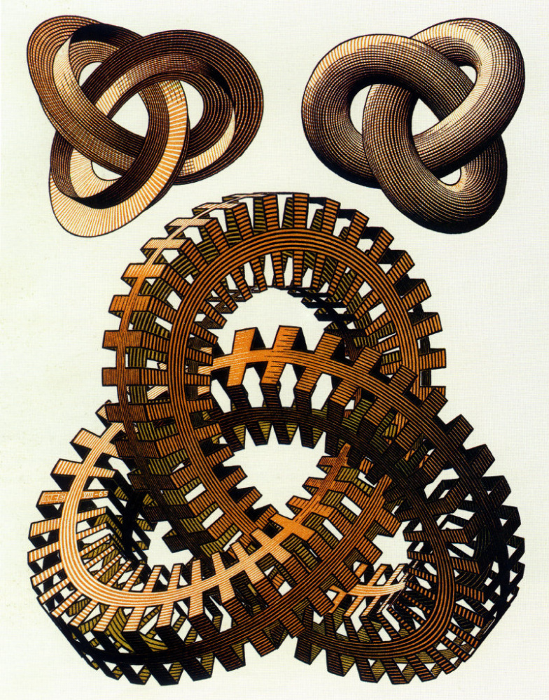 Maurits Cornelis Escher. Knots
