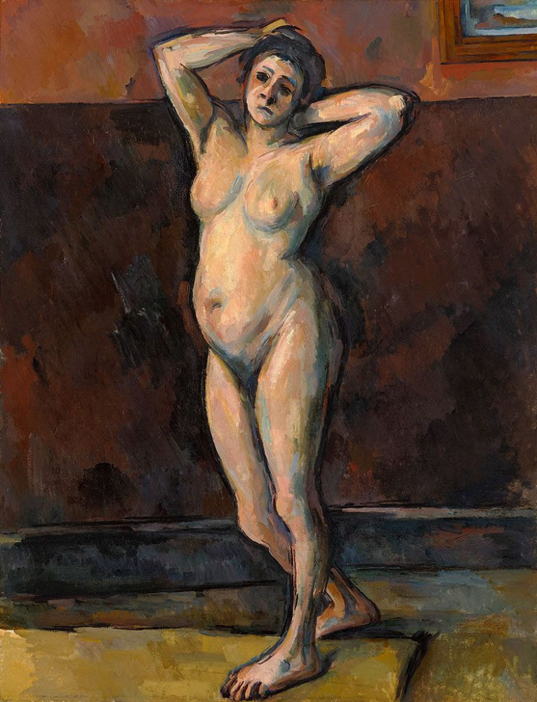 Paul Cezanne. Standing Nude