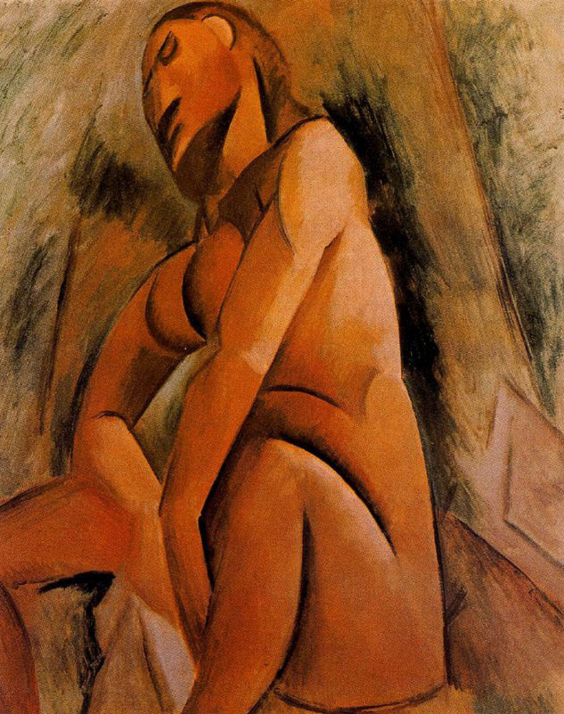 Pablo Picasso. Seated Nude