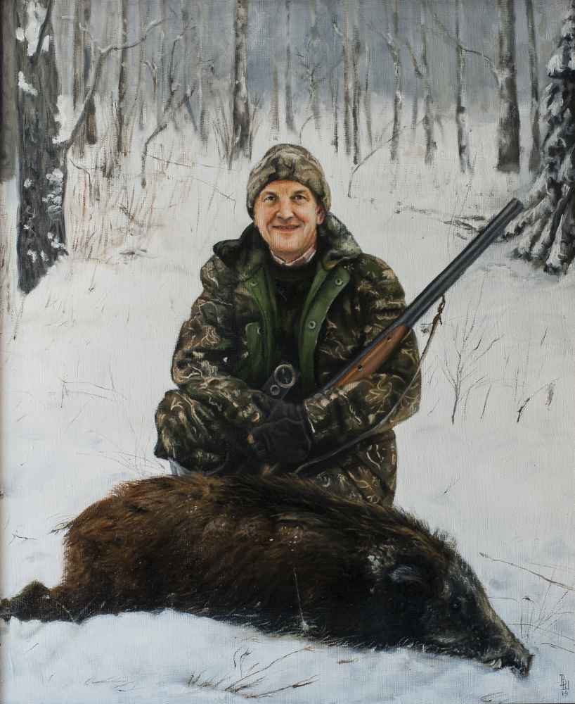 Портреты охотников