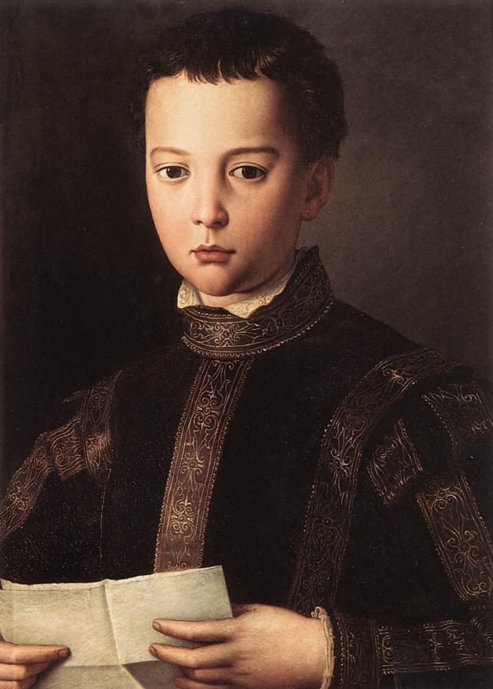 Agnolo Bronzino. Portrait of Francesco Medici