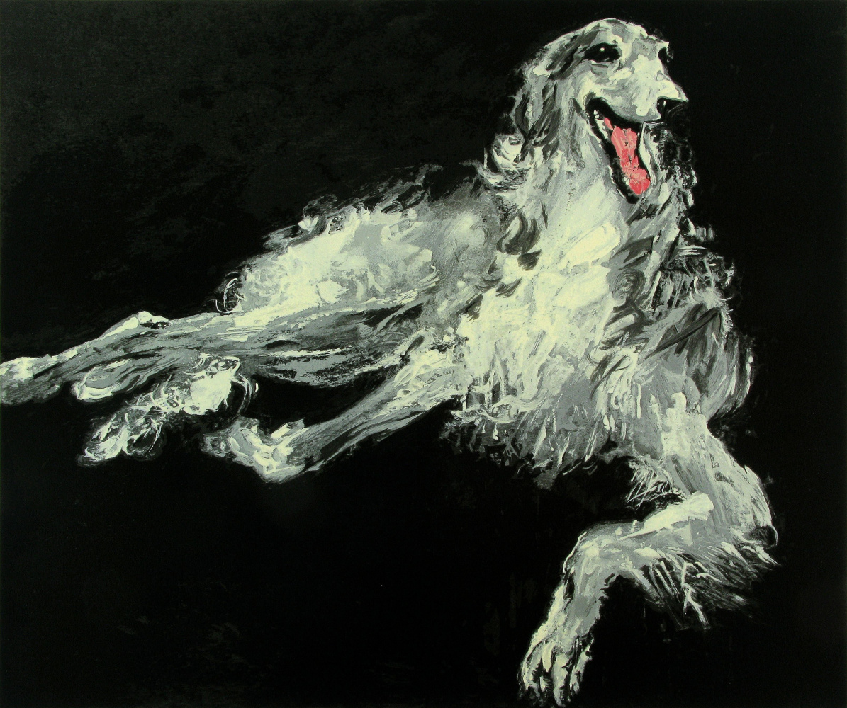 LeRoy Neiman. Greyhound