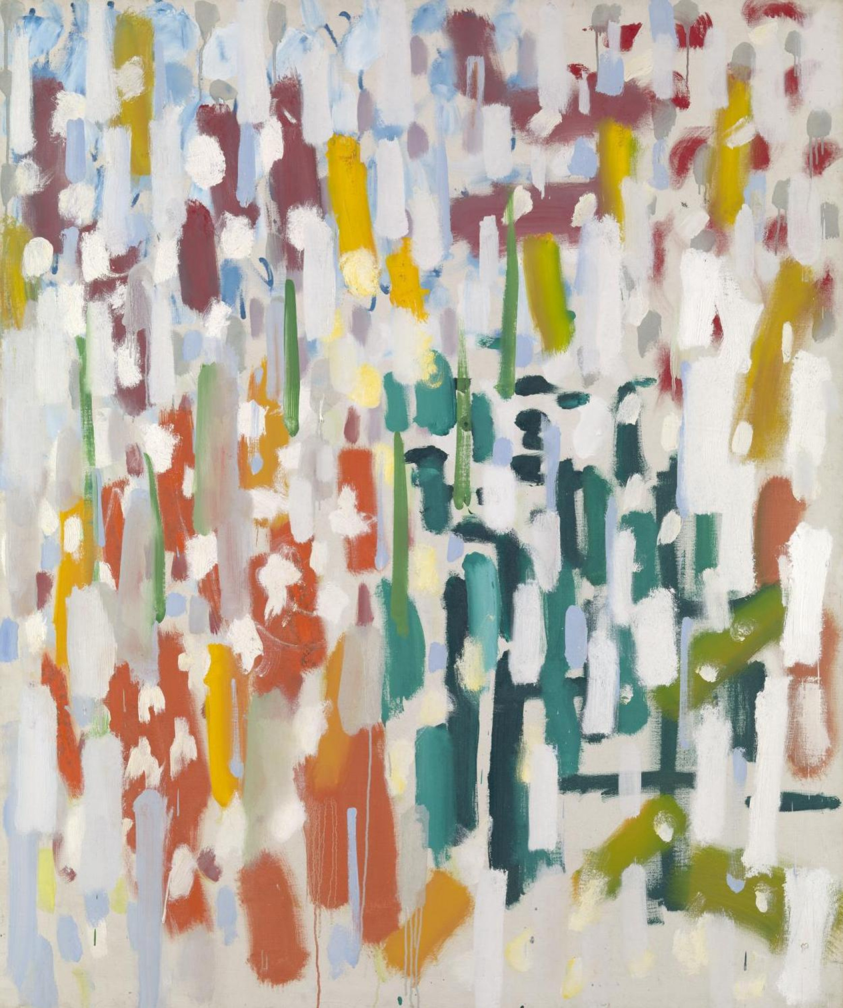 Patricio Garza Jardín de Azalea, 1956, 128×152 cm: Descripción de la obra |  Arthive