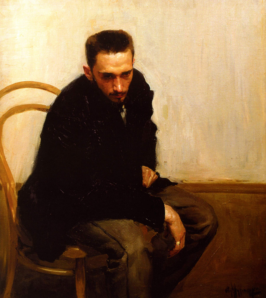 Alexander Murashko. Portrait of the artist N. Petrova
