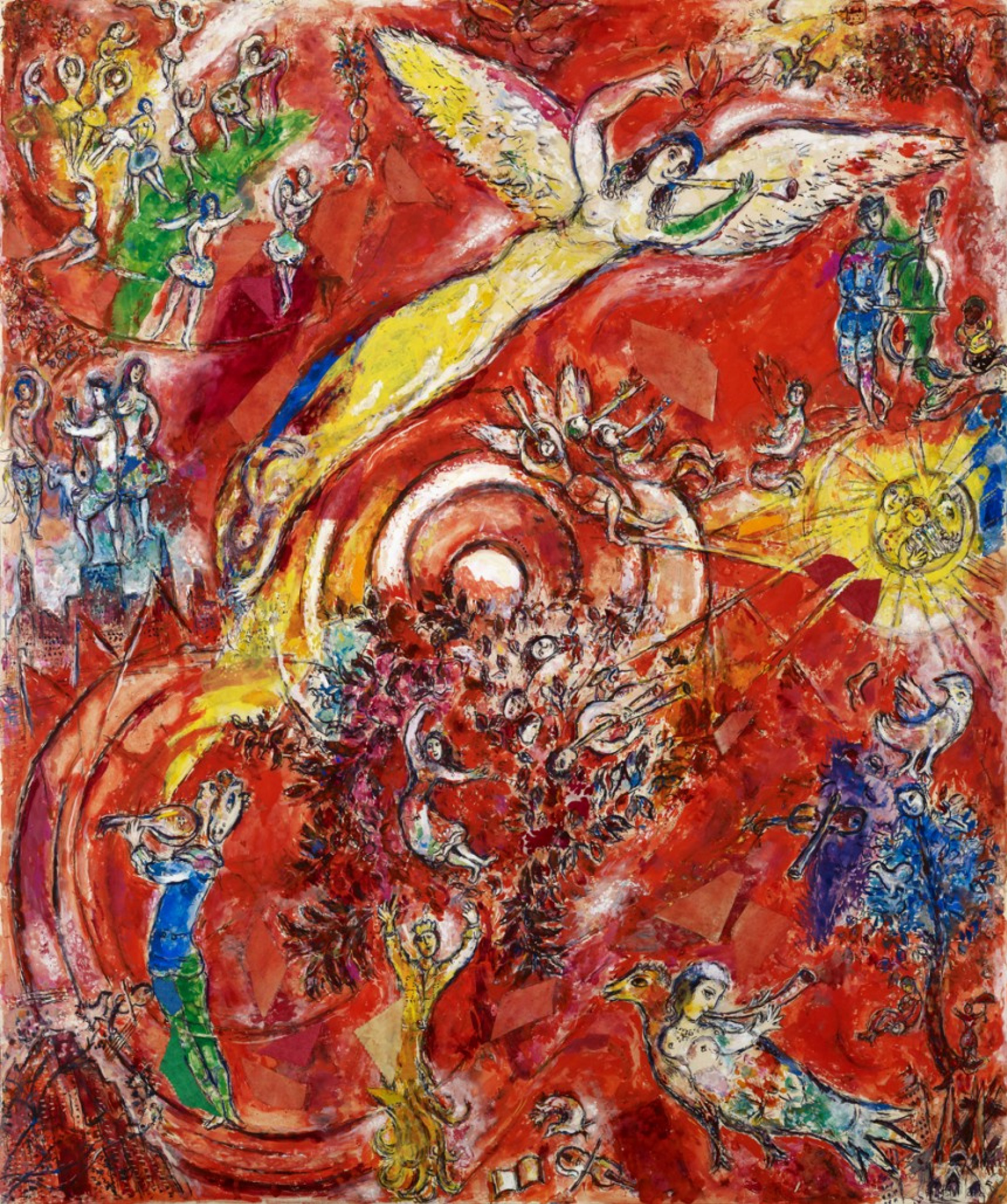 Метро шагал. Марка Шагала — «Триумф музыки».