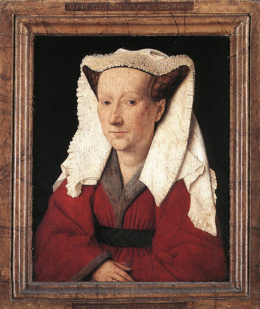 Margaret van Eyck, artist's wife
