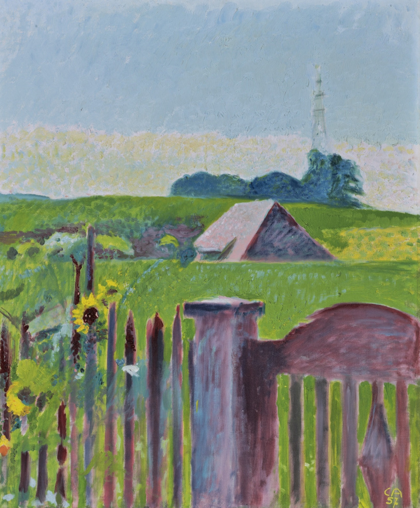 Cuno Amiet. The gate of the garden