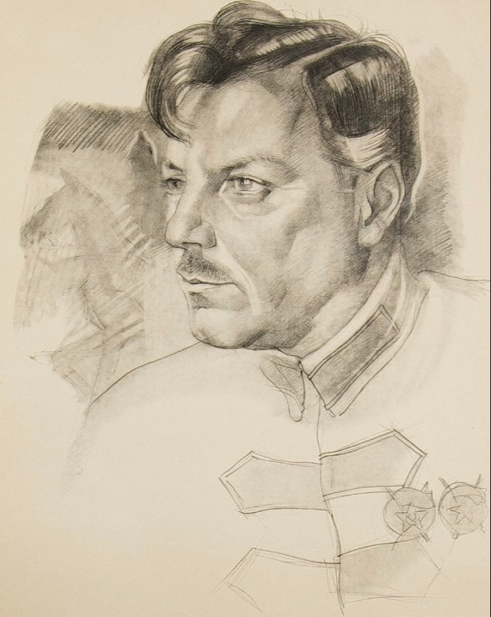 Yuri Pavlovich Annenkov. Kliment Yefremovich Voroshilov was a Soviet party, military and statesman. One of the first Marshals of the USSR