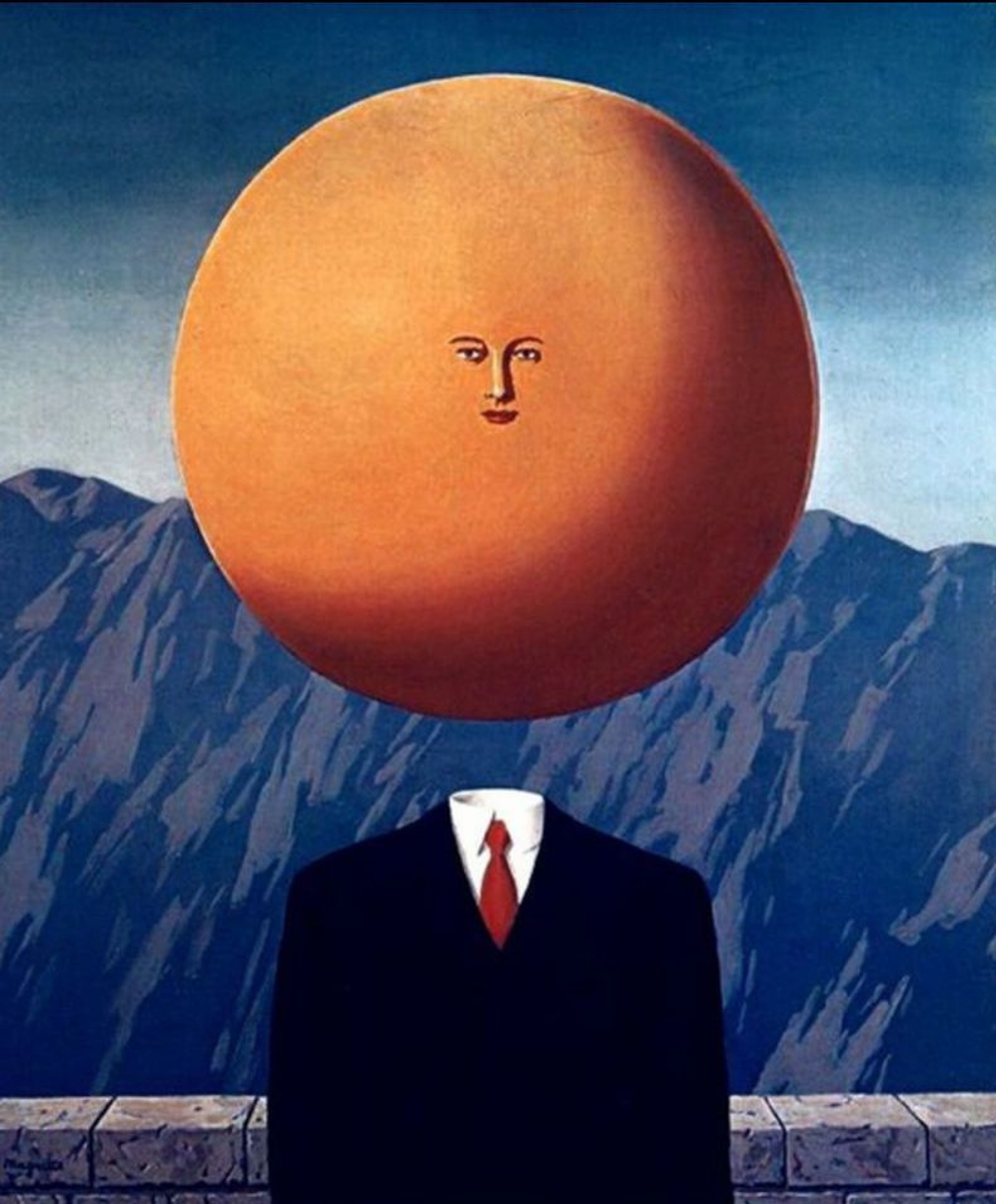 The art of living - by René Magritte (1967)