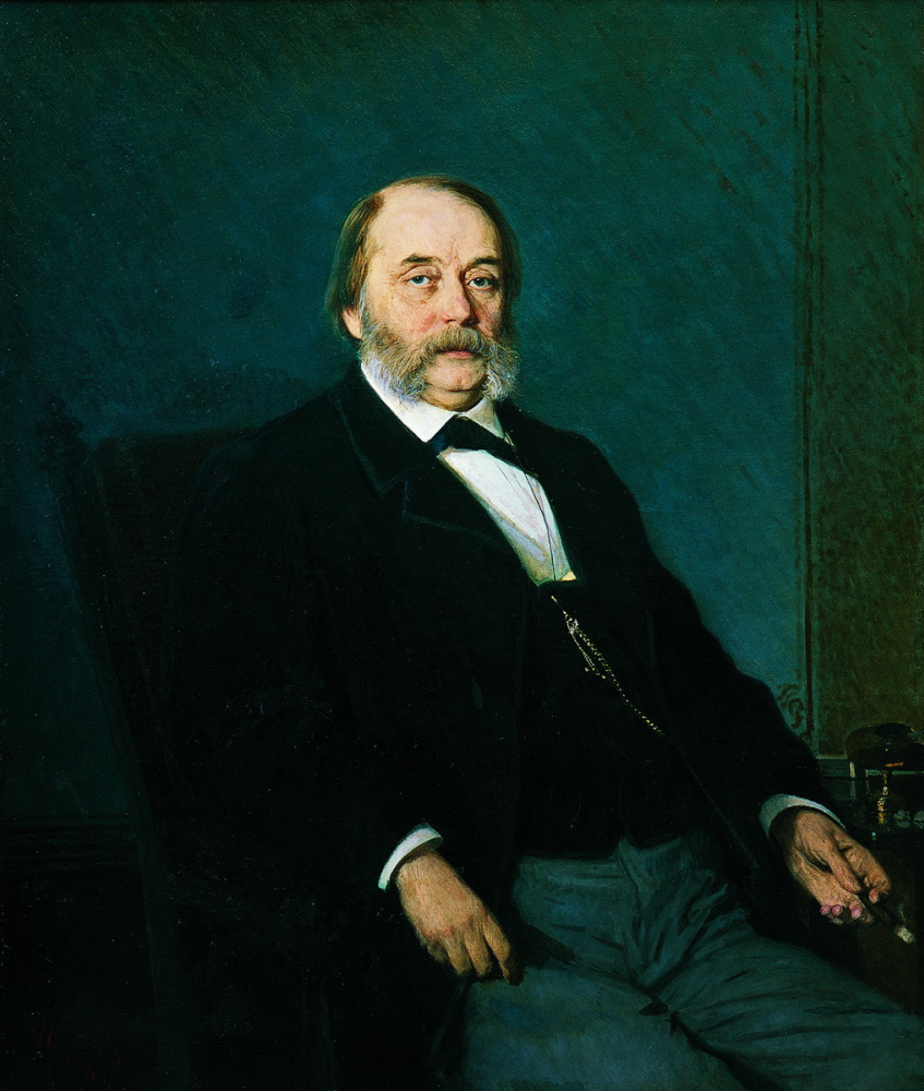 Ivan Nikolayevich Kramskoy. Portrait of writer Ivan Goncharov, Alexander