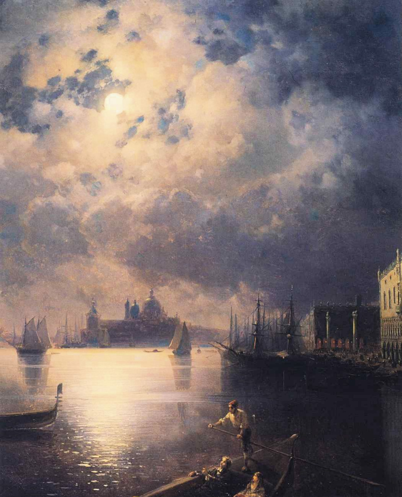 Ivan Aivazovsky. Byron in Venice