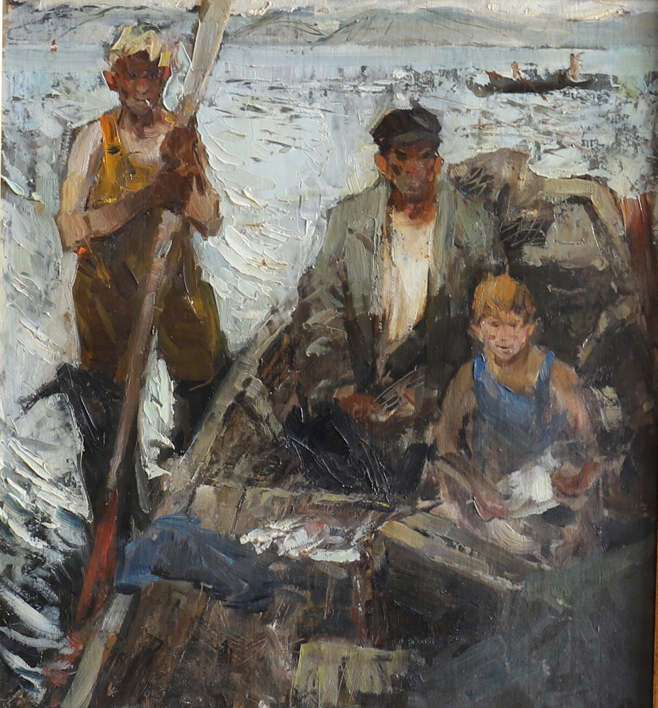Boris Pavlovich Shagin. Fishermen.
