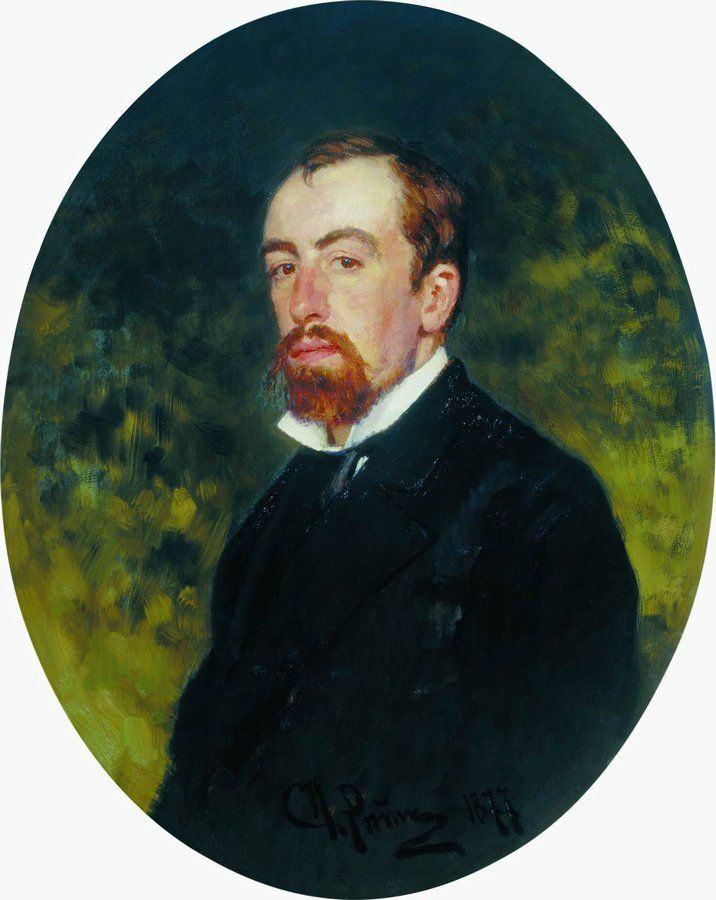 Ilya Efimovich Repin. Portrait of the artist V. D. Polenov