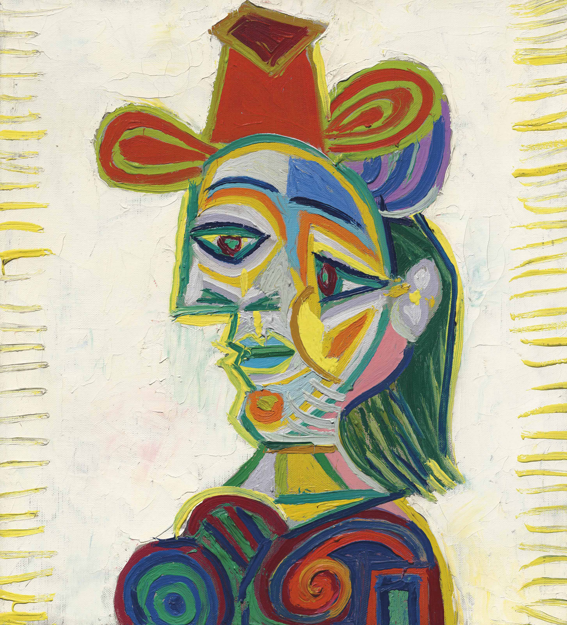 Пабло Пикассо - Бюст женщины (Дора Маар), 20.05.1938, 40×45 см: Описание  произведения | Артхив