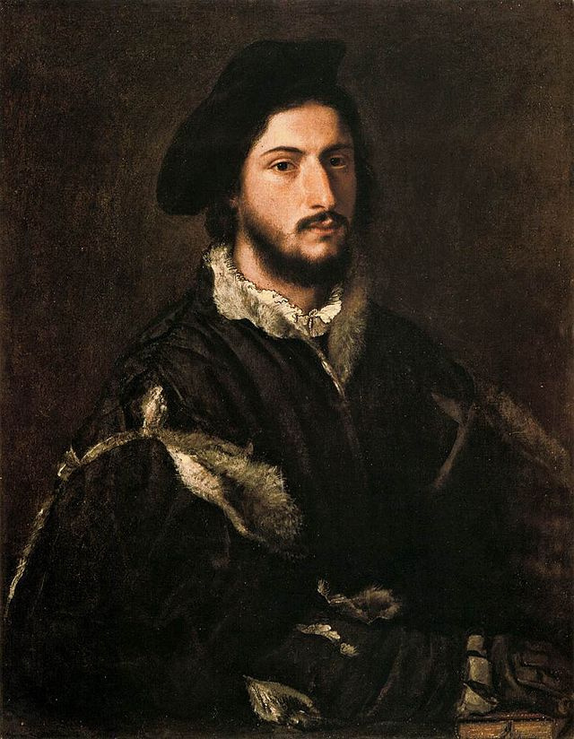 Titian Vecelli. Portrait Of Vicenzo Bridge (Portrait Of Tommaso Bridges)