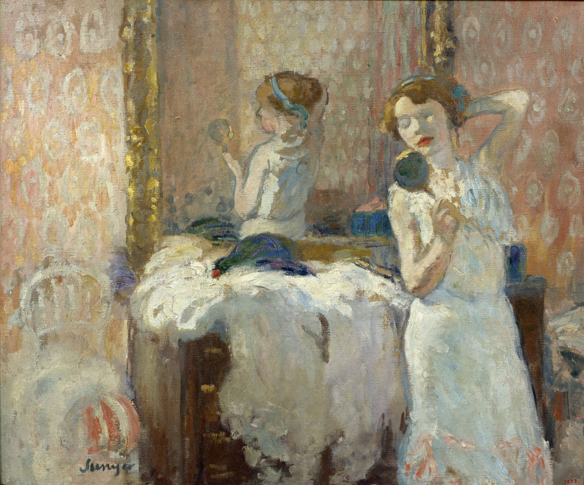Joaquim Sounier. The girl with the mirror