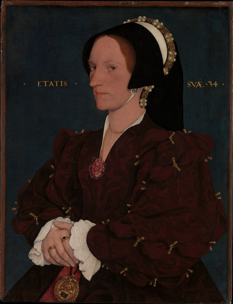 Hans Holbein the Younger. Portrait of Margaret Wyatt, Lady Lee