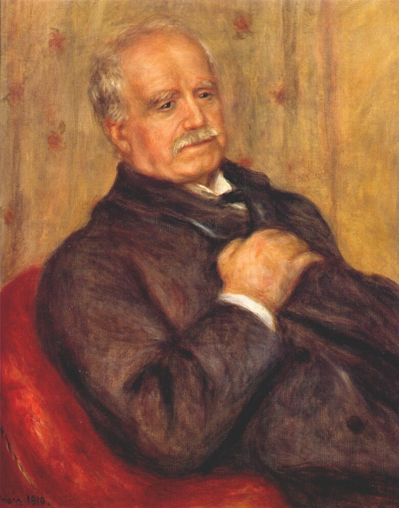 Pierre-Auguste Renoir. The Portrait Of Paul Durand-Ruel