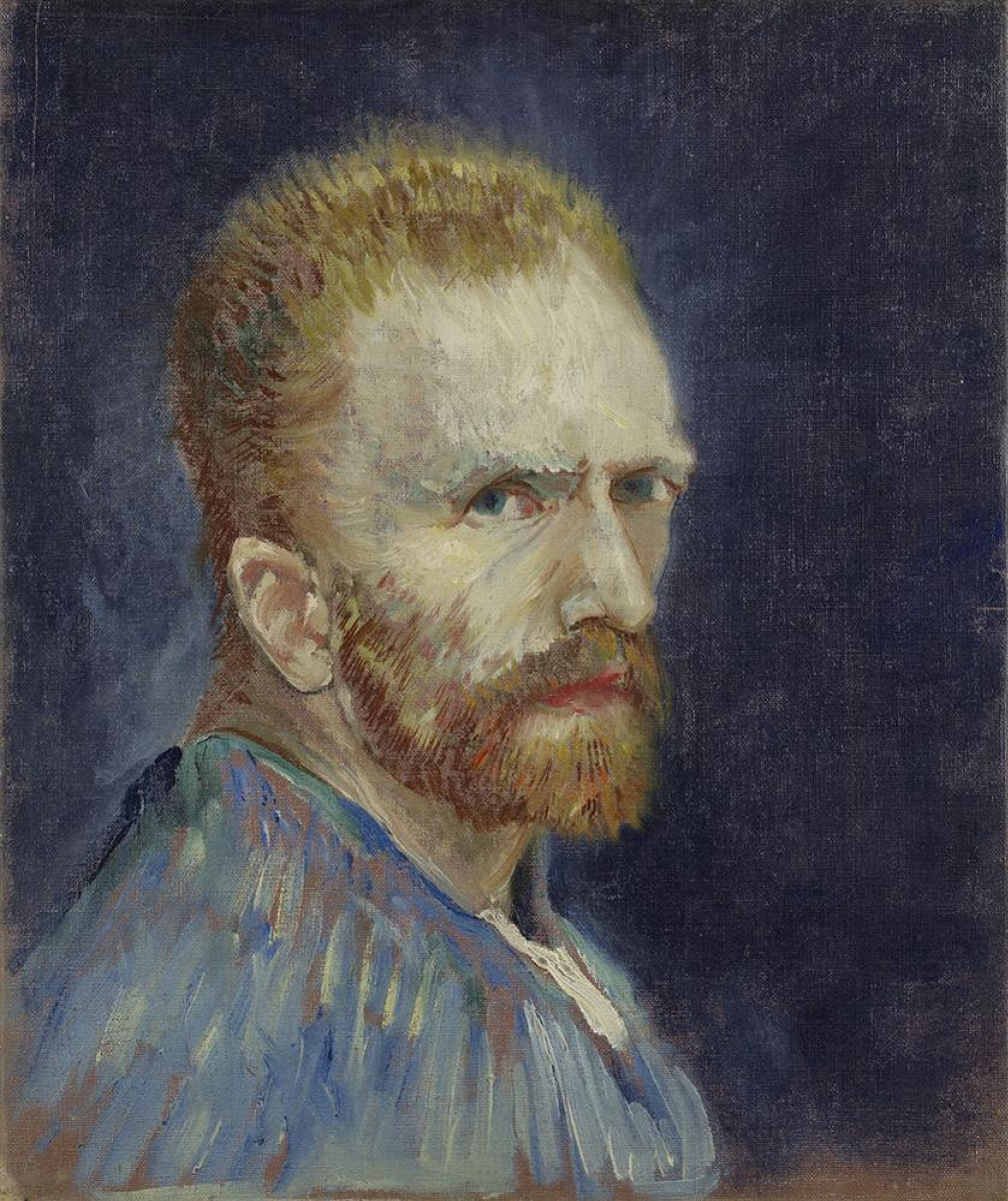 Van Gogh self-portrait (1889) - Wikipedia