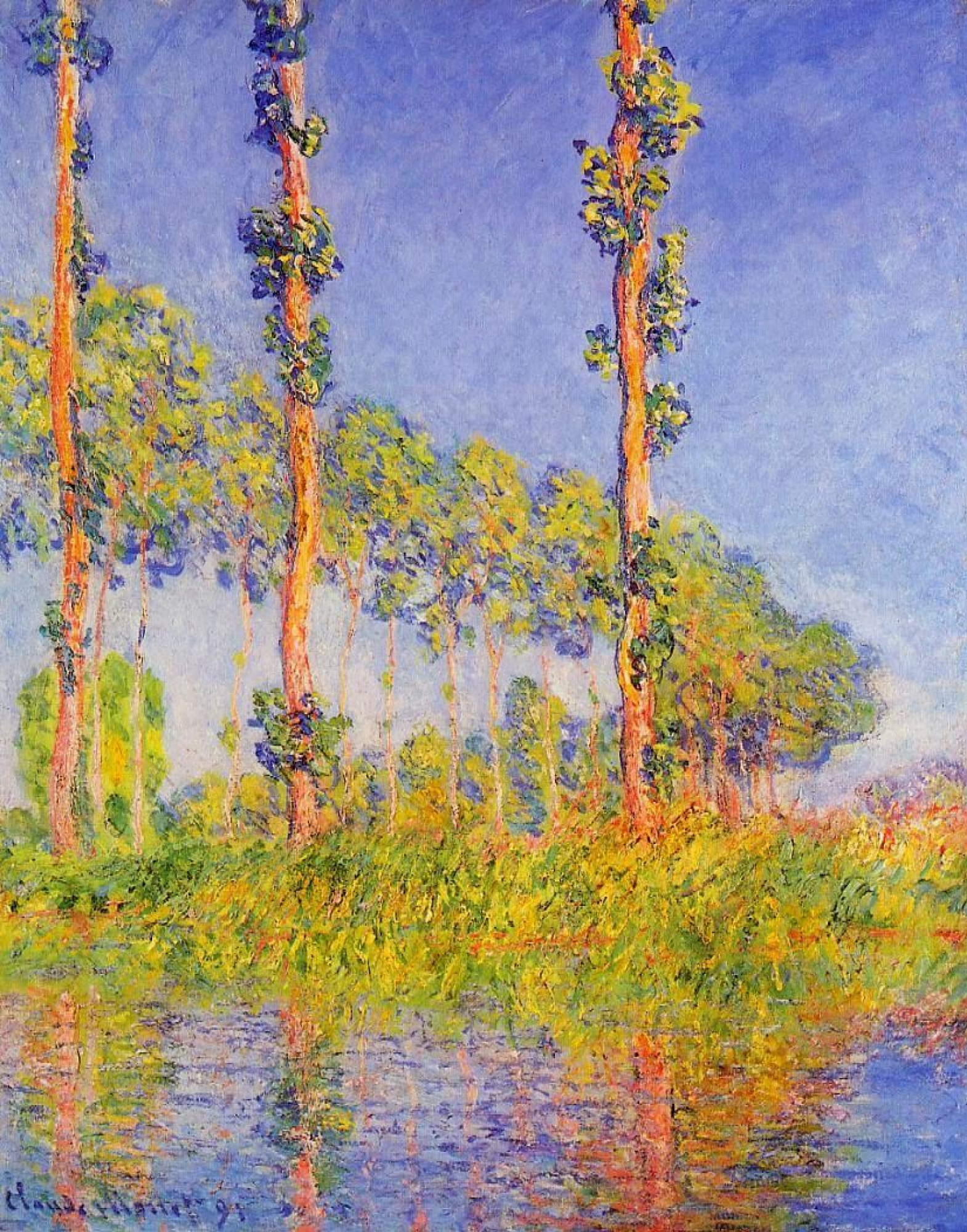 claude monet poplars