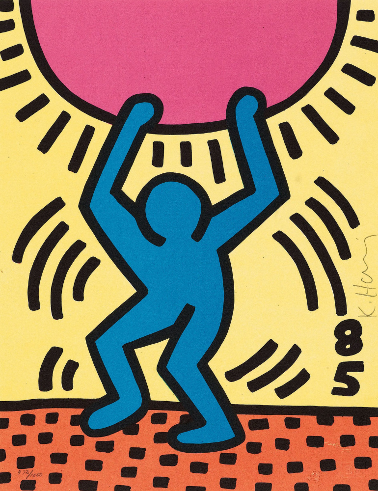 Картины keith haring