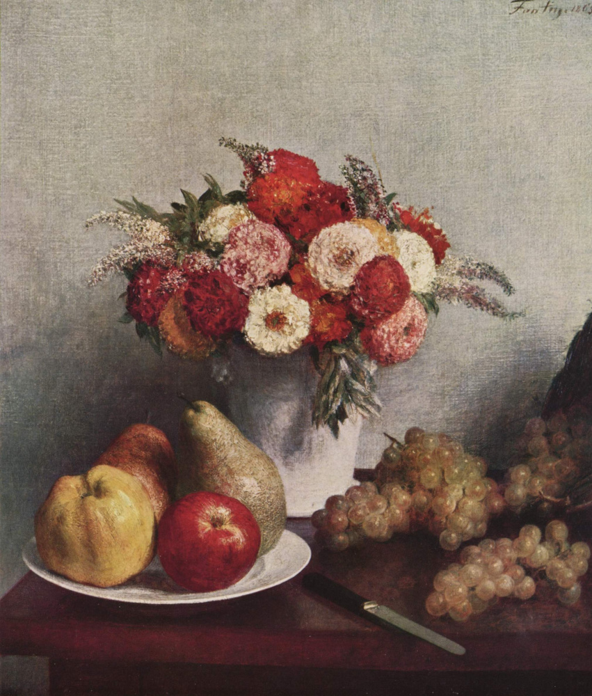 Henri Fantin-Latour. Flowers and fruits