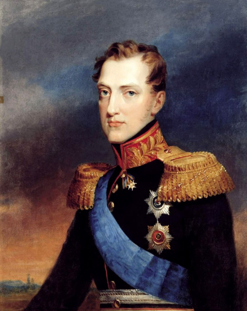 Wilhelm August Golike. Portrait of Grand Duke Nikolai Pavlovich