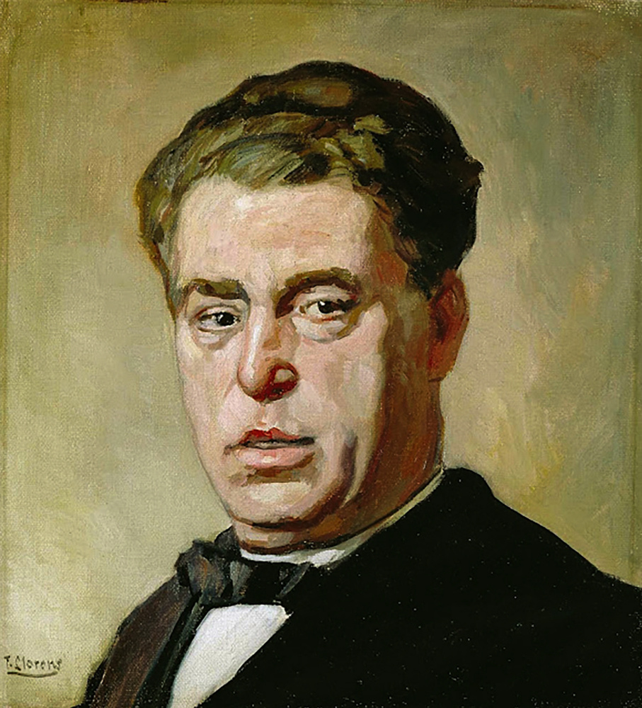 Francisco Llorens Díaz. Portrait of a Man