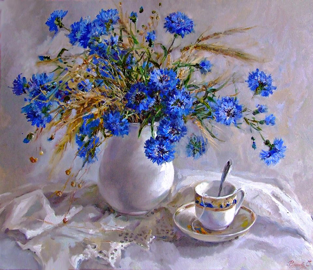 Svetlana Rodionova. Cornflowers