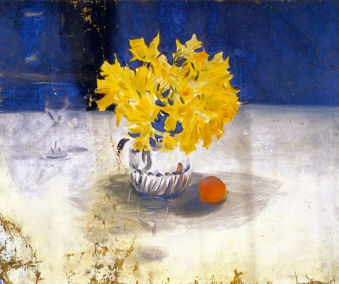 John Singer Sargent. Daffodils in a vase