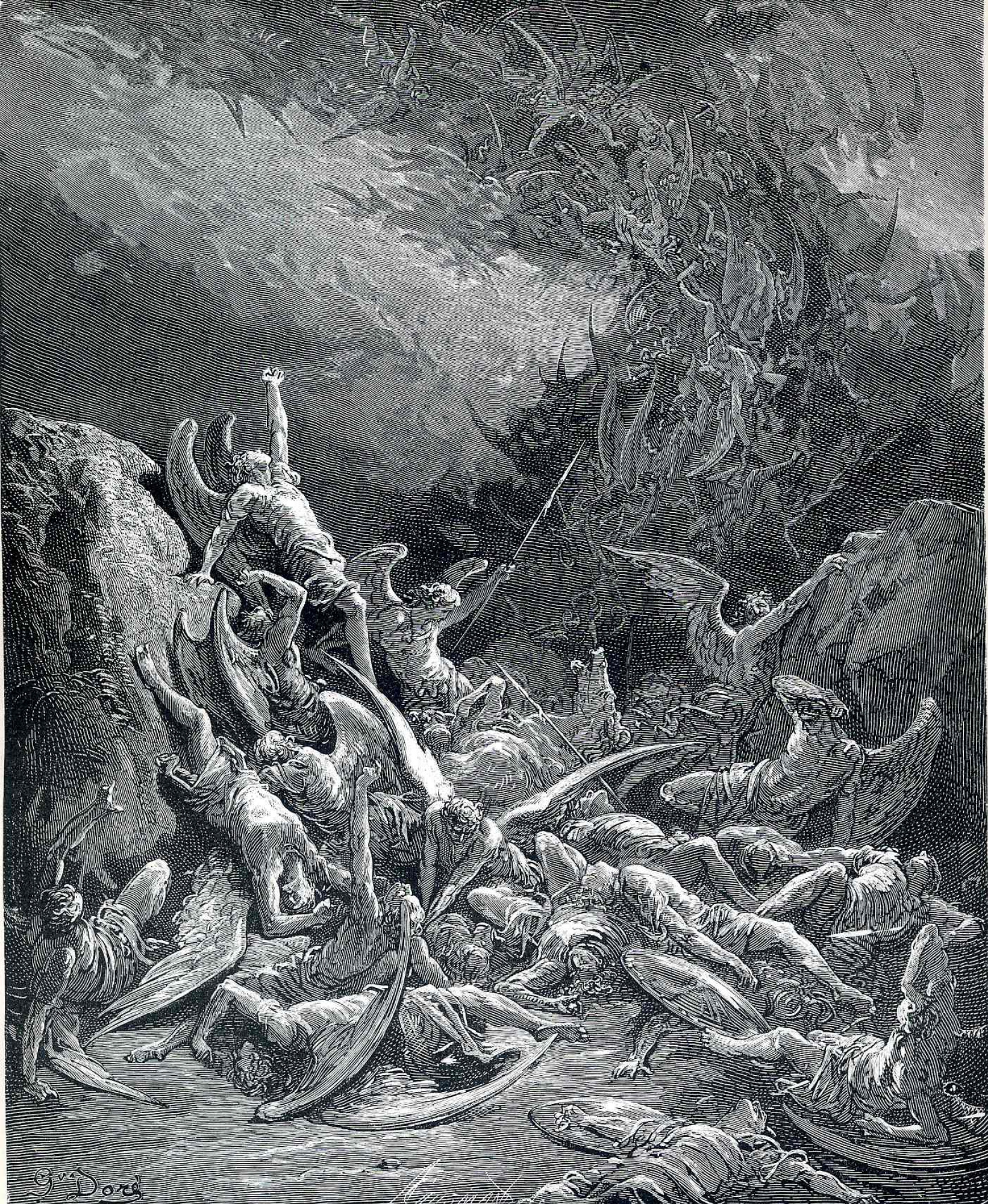 Dore's Illustrations for Paradise Lost