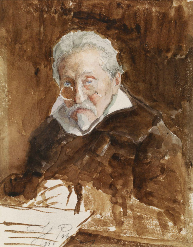 Ilya Efimovich Repin. Self-portrait