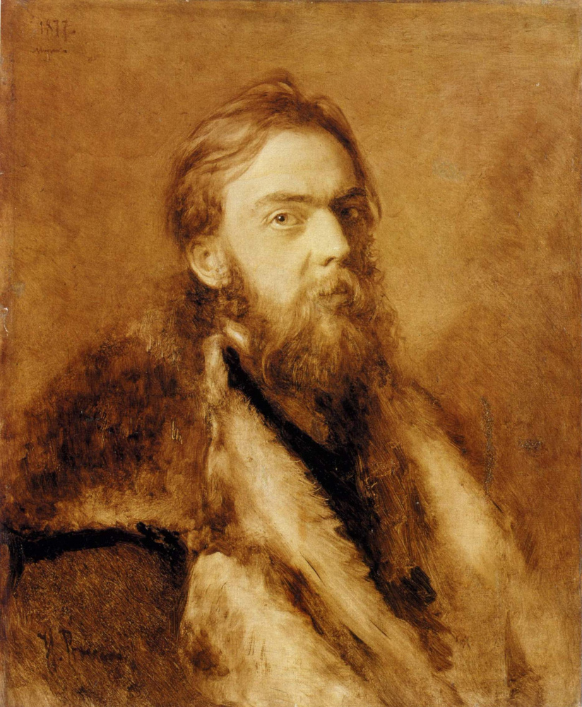 Ilya Efimovich Repin. Portrait of artist Nikolai Ivanovich Murashko