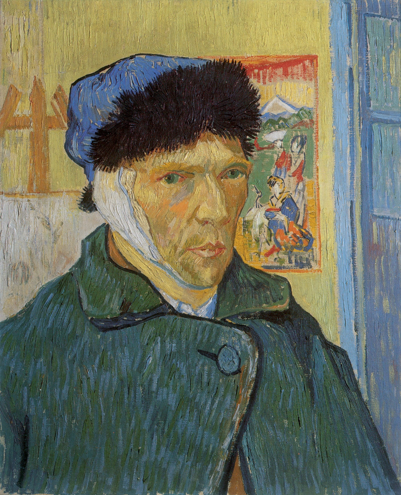 Vincent van Gogh. Self-portrait with bandaged ear