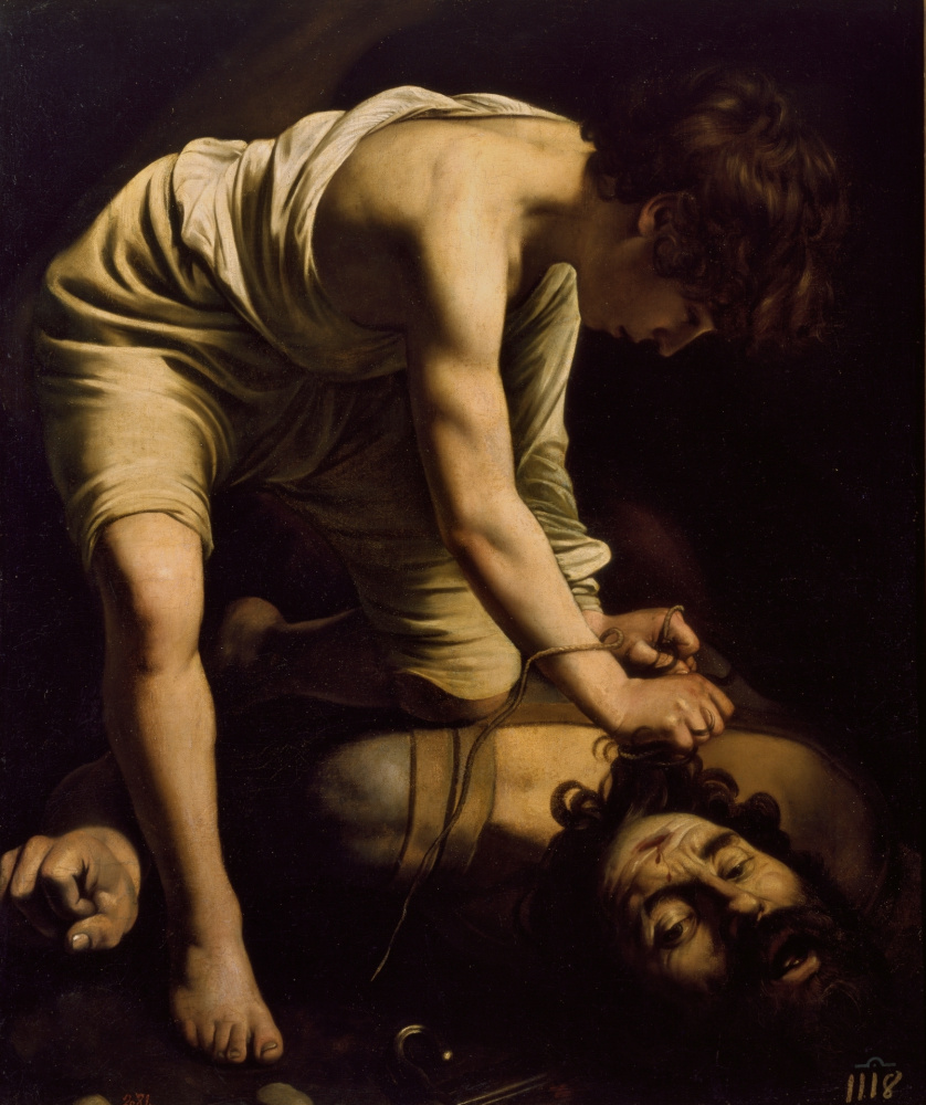 Michelangelo Merisi de Caravaggio. David with the head of Goliath