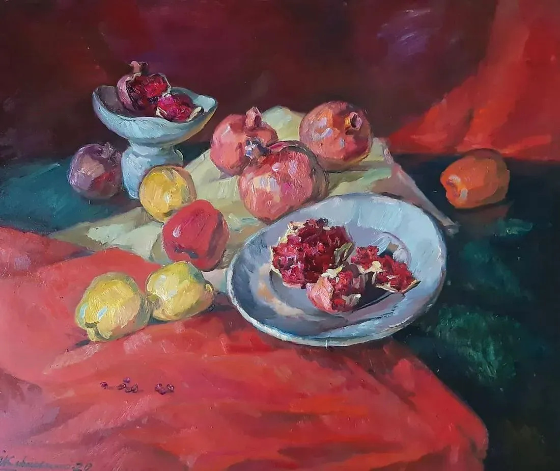 Ivan Mikhailovich Kovalenko. Fruit still life