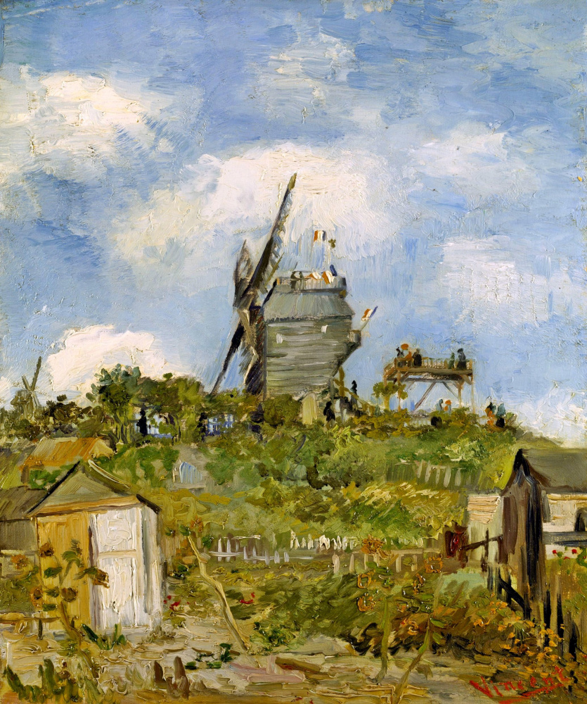 Vincent van Gogh. Windmill (version)