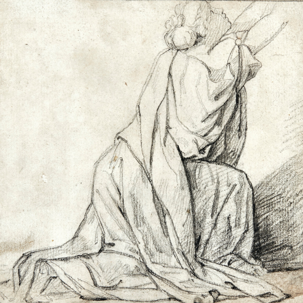 Théodore Géricault. Woman on her knees
