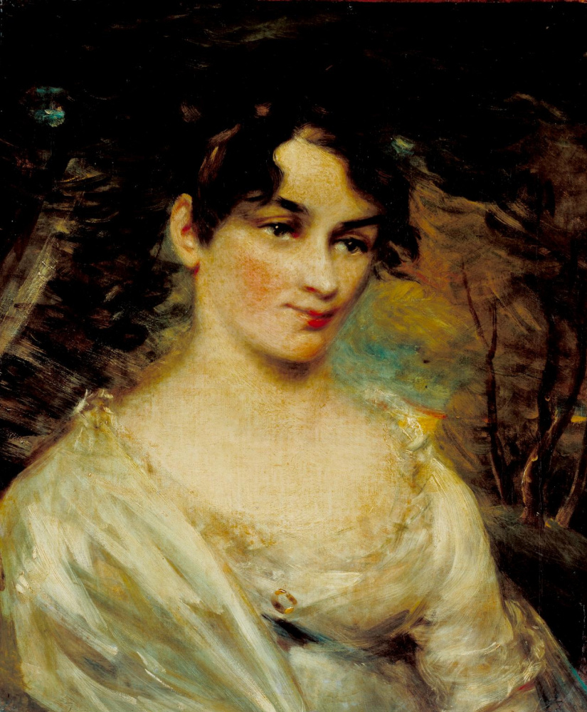 John Constable. Portrait Of Suzanne Lloyd
