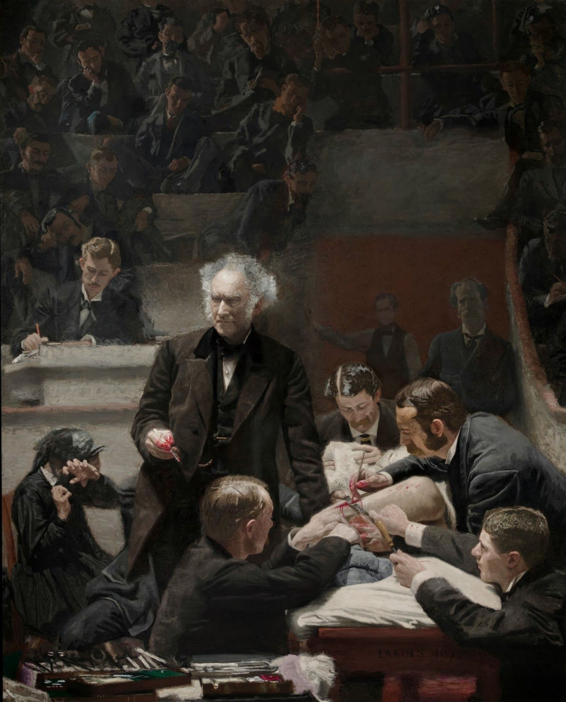 Thomas Eakins. THE GROSS CLINIC