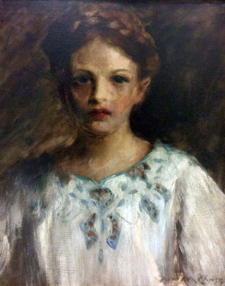 William Merritt Chase. Portrait of Baroness IDA-Gro van Dahlerup