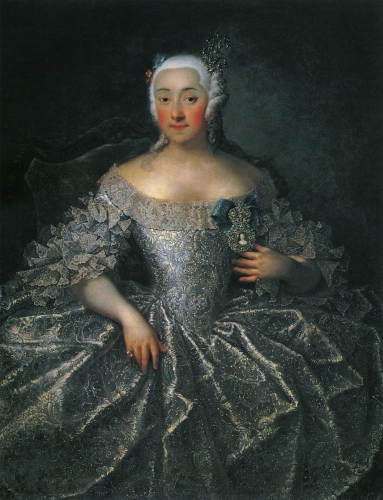 Georg-Christopher Grooth. Portrait of Countess V. A. Sheremeteva