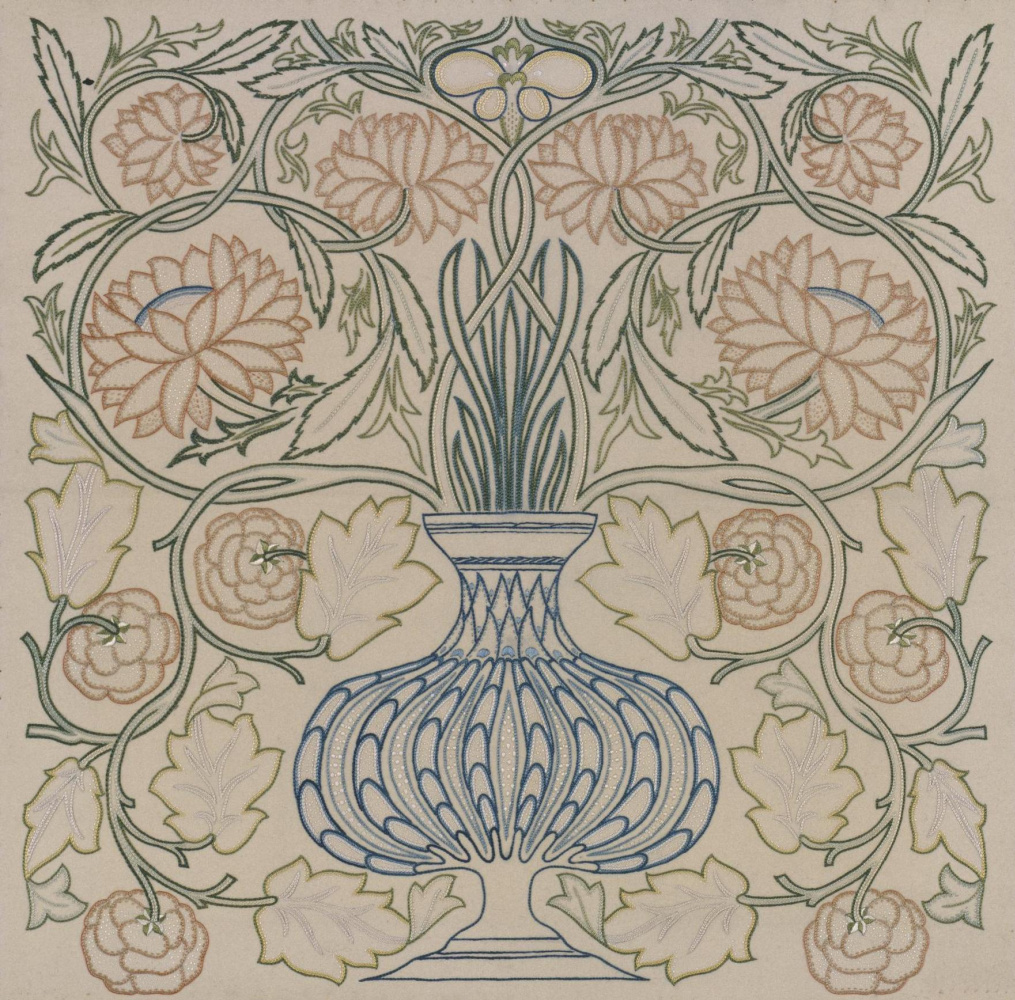 William Morris. Flower pot