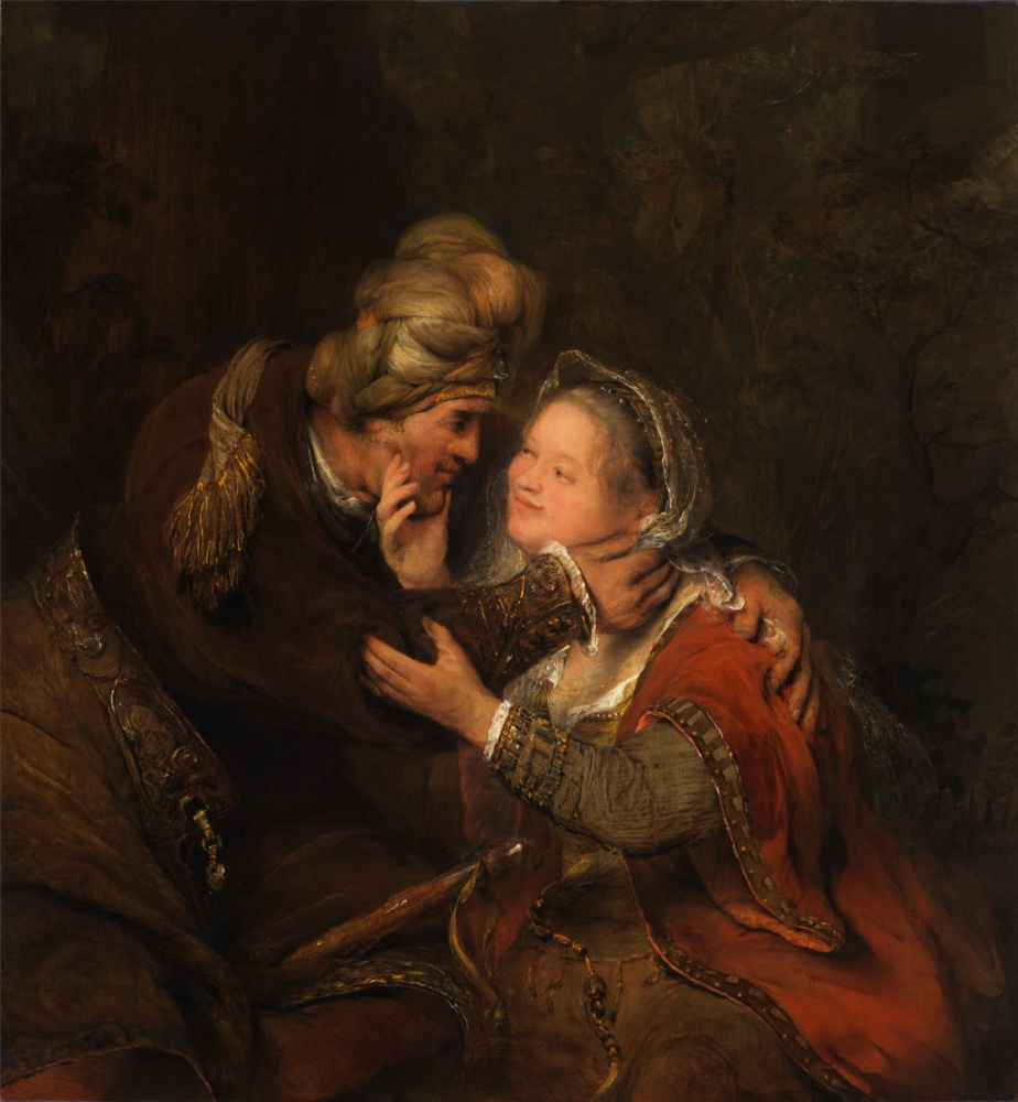 Art Johans de Gelder. Judah and Tamar