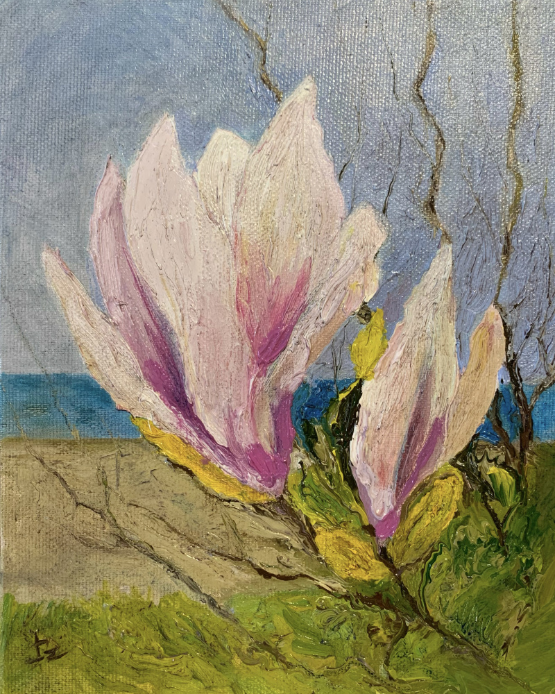 Ekaterina Dzgoeva. Magnolias 2