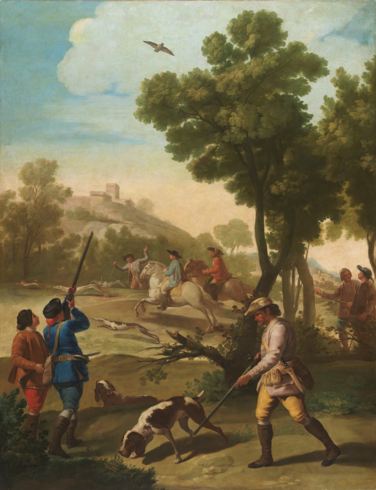 Francisco Goya. Hunting