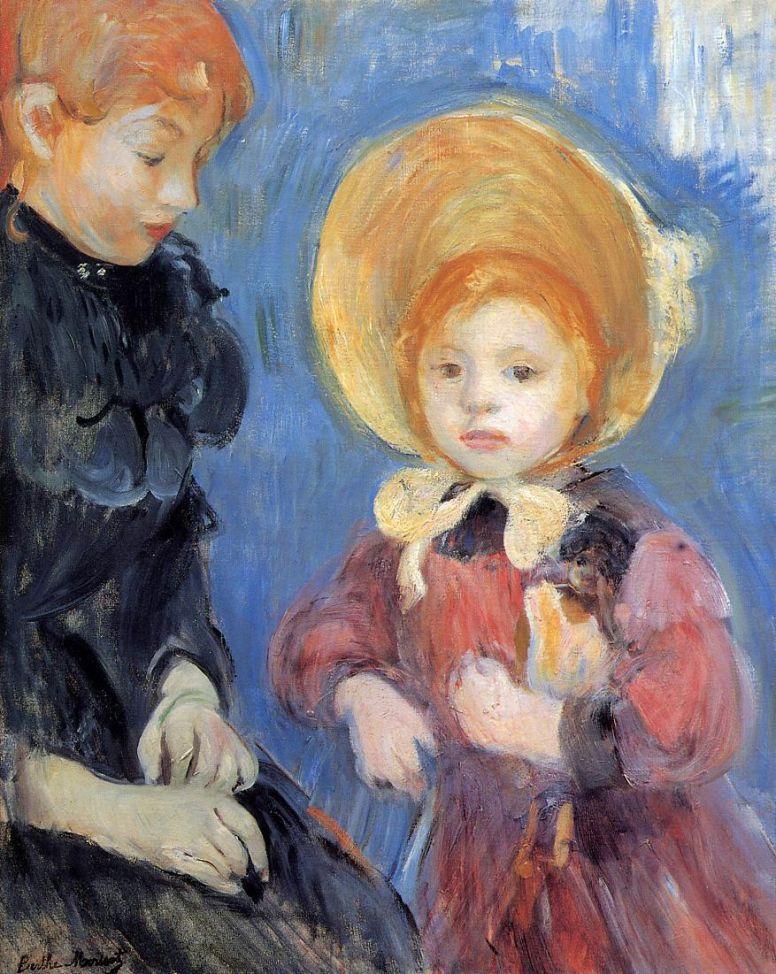 Berthe Morisot. Black patch