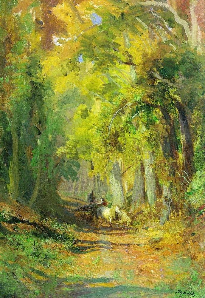 Fedor Vasilyev. Autumn forest