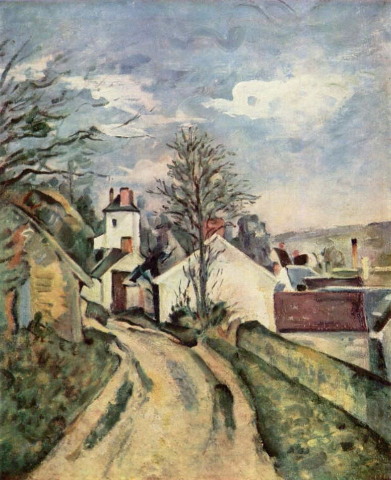 Paul Cezanne. The house of Dr. Gachet